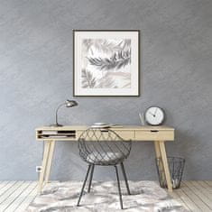 Decormat Zaščitna podloga za stol Palm listi 140x100 cm 15 cm 