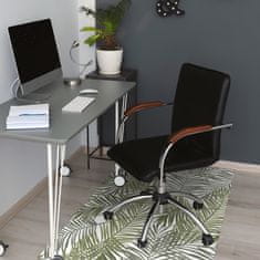 Decormat Zaščitna podloga za stol Eksotični listi 120x90 cm 15 cm 