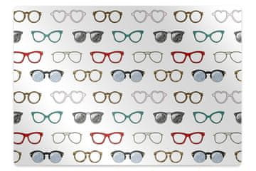 Decormat Podloga za stol Retro glasses