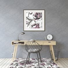Decormat Zaščitna podloga za stol Vrtnice 120x90 cm 2 cm 