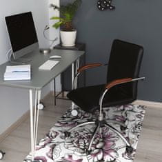 Decormat Zaščitna podloga za stol Vrtnice 120x90 cm 2 cm 