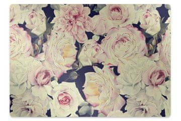 Decormat Podloga za pisalni stol White roses