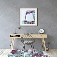 Decormat Podloga za pisarniški stol Tropski listi 120x90 cm 15 cm 