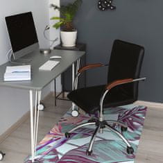Decormat Podloga za pisarniški stol Tropski listi 120x90 cm 15 cm 