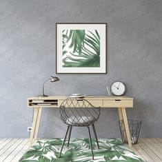 Decormat Zaščitna podloga za stol Palm listi 140x100 cm 2 cm 