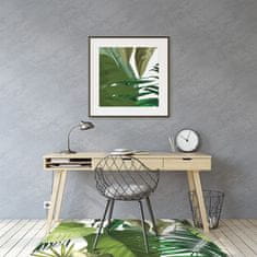 Decormat Zaščitna podloga za stol Zeleni listi 120x90 cm 2 cm 