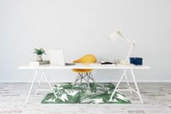 Decormat Zaščitna podloga za stol Palm listi 140x100 cm 2 cm 