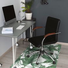 Decormat Zaščitna podloga za stol Palm listi 140x100 cm 2 cm 