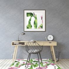 Decormat Podloga za pisarniški stol Plamen in listi 140x100 cm 2 cm 