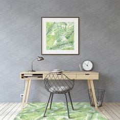 Decormat Zaščitna podloga za stol Listi 140x100 cm 15 cm 