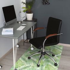 Decormat Zaščitna podloga za stol Listi 140x100 cm 15 cm 