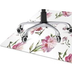 Decormat Zaščitna podloga za stol Peonije 120x90 cm 2 cm 