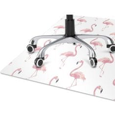 Decormat Podloga za pisarniški stol Flamingos 120x90 cm 15 cm 
