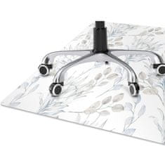 Decormat Podloga za pisarniški stol Protea srebro 120x90 cm 2 cm 