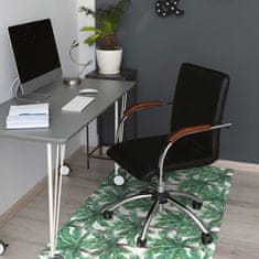 Decormat Zaščitna podloga za stol Tropske palme 140x100 cm 15 cm 
