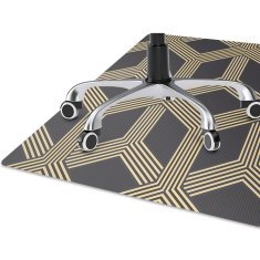 Decormat Podloga za pisarniški stol Geometric pattern 120x90 cm 2 cm 