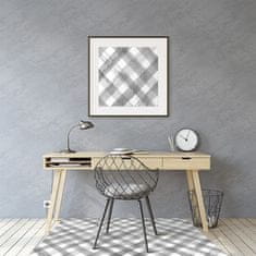 Decormat Podloga za pisarniški stol Gray grille 140x100 cm 15 cm 
