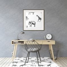 Decormat Zaščitna podloga za stol Safari 140x100 cm 2 cm 