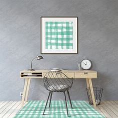 Decormat Podloga za pisarniški stol Green grille 140x100 cm 