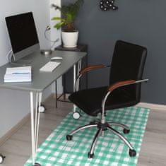 Decormat Podloga za pisarniški stol Green grille 140x100 cm 