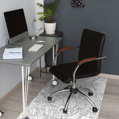 Decormat Zaščitna podloga za stol Doodle pattern 140x100 cm 2 cm 