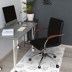 Decormat Podloga za zaščito tal Spatial lumps 140x100 cm 2 cm 