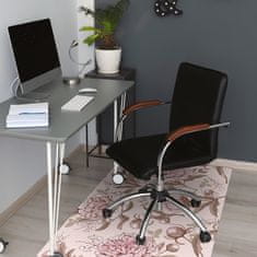 Decormat Podloga za zaščito tal Pink peonies 120x90 cm 15 cm 