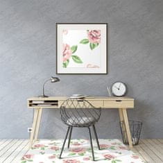 Decormat Podloga za zaščito tal Pastel flowers 140x100 cm 15 cm 