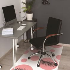 Decormat Zaščitna podloga za stol Pink pineapple 120x90 cm 2 cm 