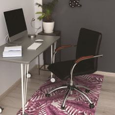 Decormat Zaščitna podloga za stol Tropical leaves 140x100 cm 15 cm 