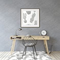 Decormat Podloga za pisalni stol Mexican cacti 120x90 cm 15 cm 