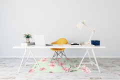Decormat Podloga za pisalni stol Cherry blossoms 120x90 cm 2 cm 