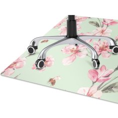 Decormat Podloga za pisalni stol Cherry blossoms 120x90 cm 2 cm 