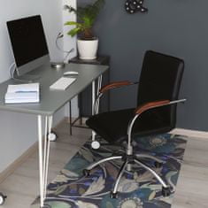 Decormat Podloga za pisalni stol Botanical pattern 120x90 cm 