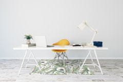 Decormat Podloga za pisalni stol White flowers 120x90 cm 2 cm 