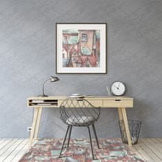 Decormat Podloga za pisalni stol Old town 120x90 cm 15 cm 
