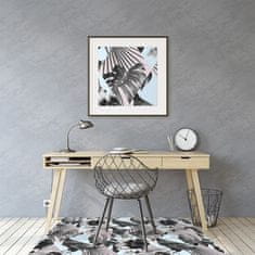 Decormat Podloga za pisalni stol Tropical patchwork 120x90 cm 15 cm 
