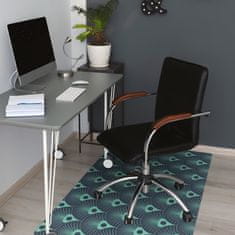 Decormat Podloga za pisalni stol Neon design 140x100 cm 2 cm 