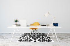 Decormat Podloga za pisalni stol Arabic pattern 120x90 cm 2 cm 