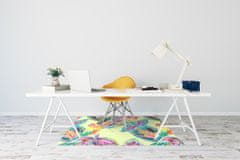 Decormat Podloga za pisalni stol Colorful parrots 120x90 cm 15 cm 