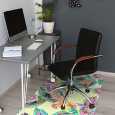 Decormat Podloga za pisalni stol Colorful parrots 120x90 cm 15 cm 