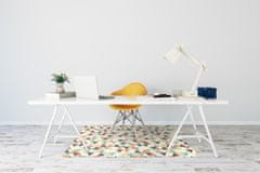 Decormat Podloga za zaščito tal Small triangles 140x100 cm 2 cm 