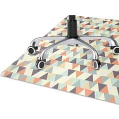 Decormat Podloga za zaščito tal Small triangles 140x100 cm 2 cm 