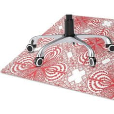 Decormat Podloga za pisalni stol Red lace 120x90 cm 15 cm 