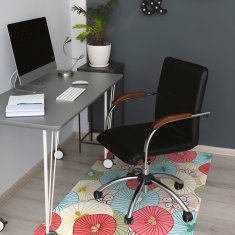 Decormat Podloga za pisalni stol Floral pattern 140x100 cm 15 cm 