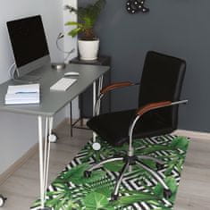Decormat Podloga za pisalni stol Tropical leaves 120x90 cm 15 cm 