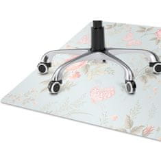 Decormat Podloga za pisalni stol Roses and butterflies 120x90 cm 15 cm 