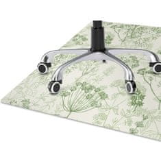Decormat Podloga za pisalni stol Field herbs 120x90 cm 15 cm 
