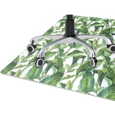 Decormat Podloga za pisalni stol Tropical leaves 140x100 cm 15 cm 