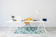 Decormat Podloga za pisalni stol Banana leaves 140x100 cm 2 cm 